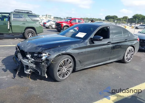 2020 BMW 540I xDrive from USA, damaged, VIN WBAJS3C06LWW61218